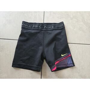 Nike PRO Shorts Dri-Fit Tight Fit Womens Sz M